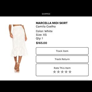 Skirt of set by Camila Coelho. Size XS.